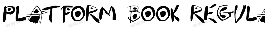 Platform book regula字体转换